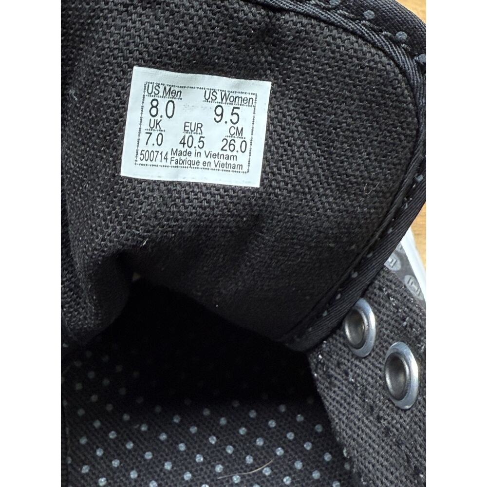 Vans Old Skool Black Gray White Patchwork Tie Pri… - image 8